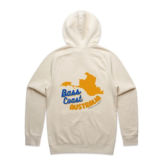 Mid Weight Hoodie - Bass Coast Map
