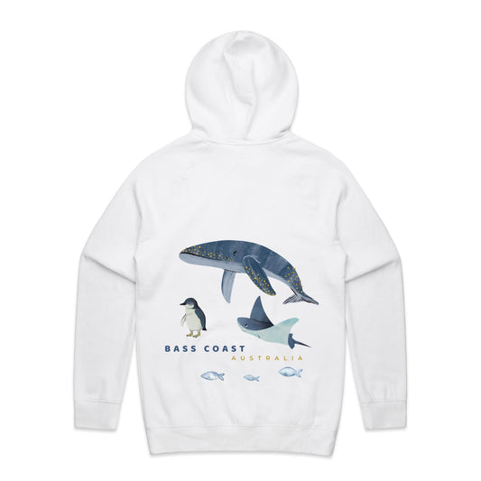Mid Weight Hoodie - Bass Coast Sealife