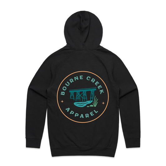 Mid Weight Hoodie - Bourne Creek Logo