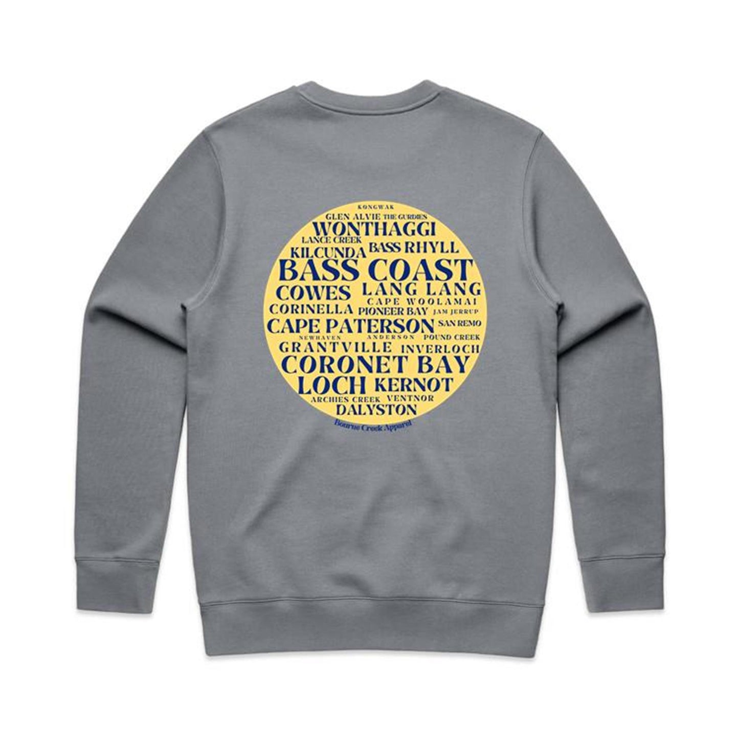 Crew Sweatshirt - Circle Of Towns