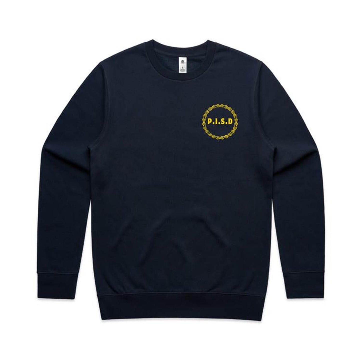 Crew Sweatshirt - PISD (ALL YELLOW)