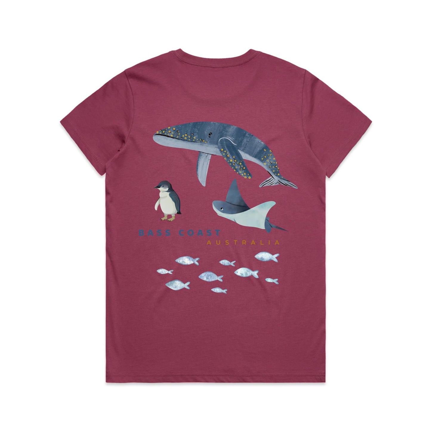Women's Classic Tee - Bass Coast Sealife