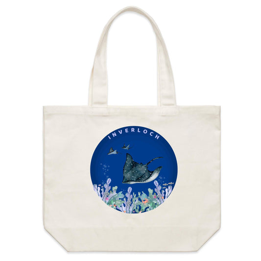 Shoulder Tote Bag - Inverloch Ocean