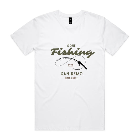 Men's Classic Tee - Gone Fishing San Remo