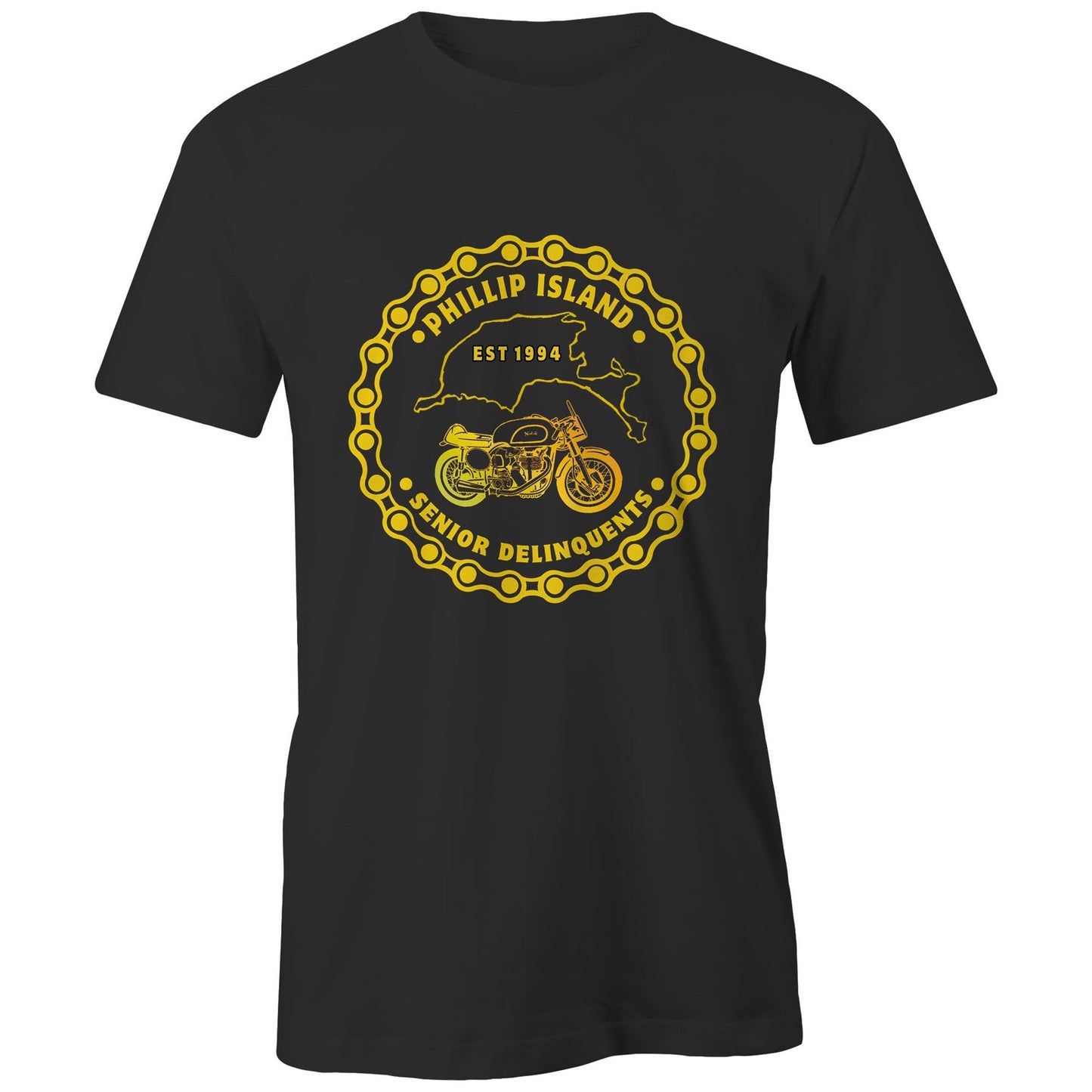 Men's Classic Tee - All Yellow (Front)
