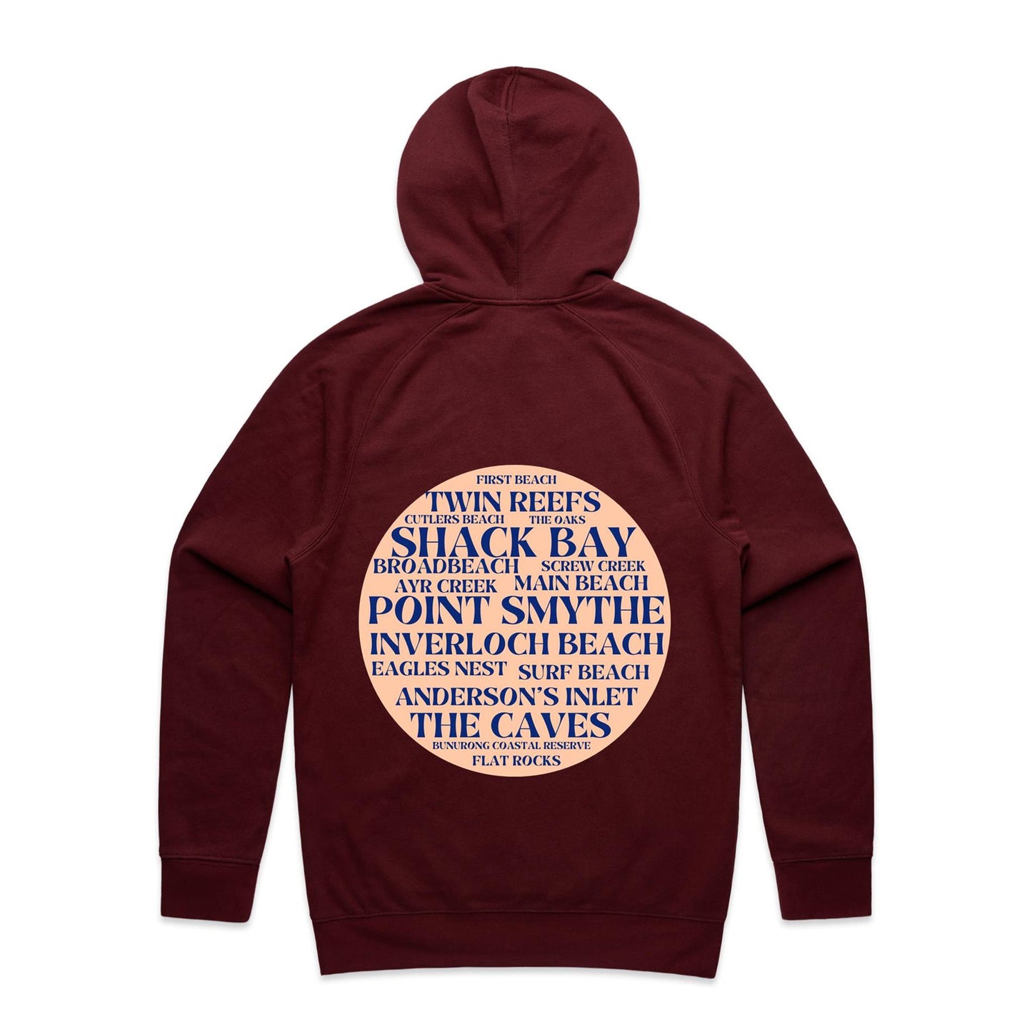 Mid Weight Hoodie - Beaches