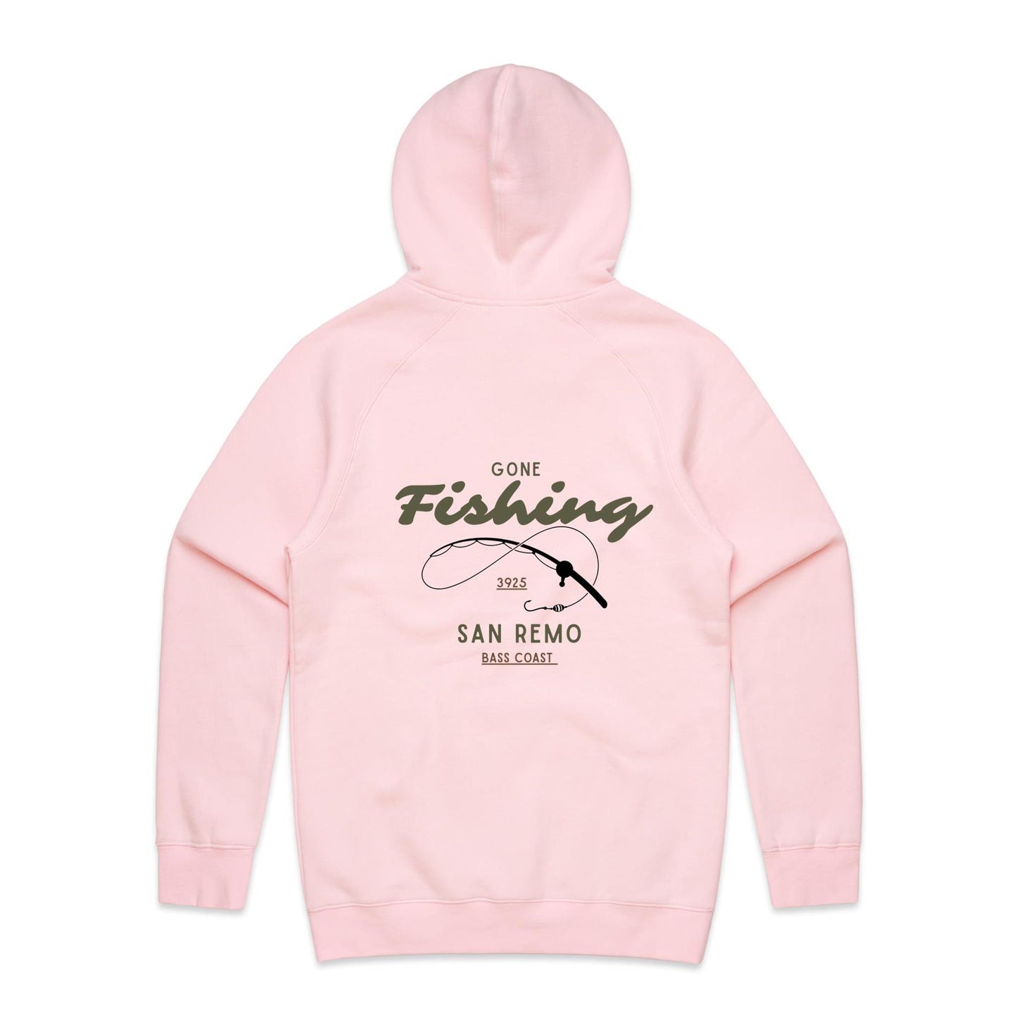 Mid Weight Hoodie - Gone Fishing San Remo
