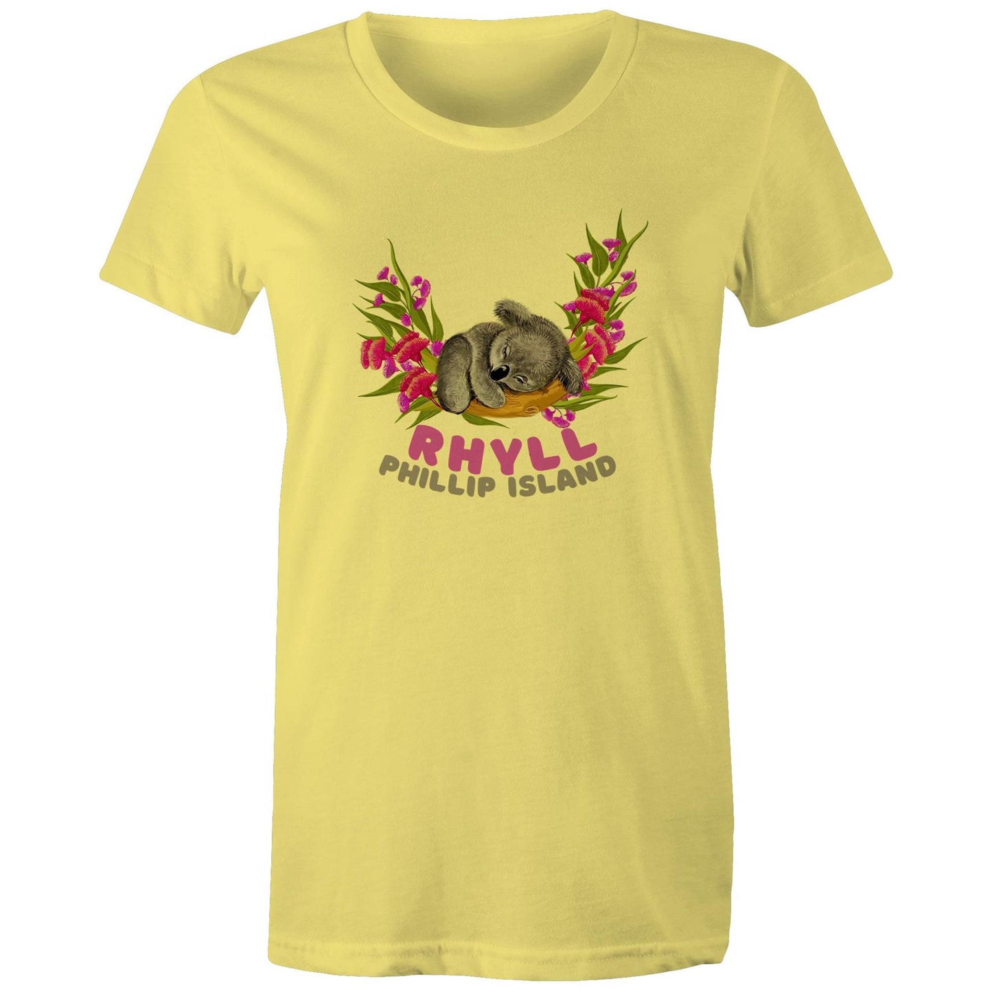 Woman's Classic Tee - Rhyll Koala