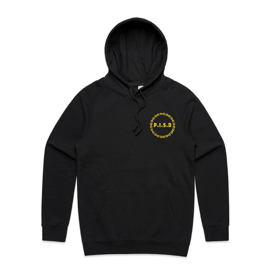 Mid Weight Hoodie - P.I.S.D (ALL YELLOW)