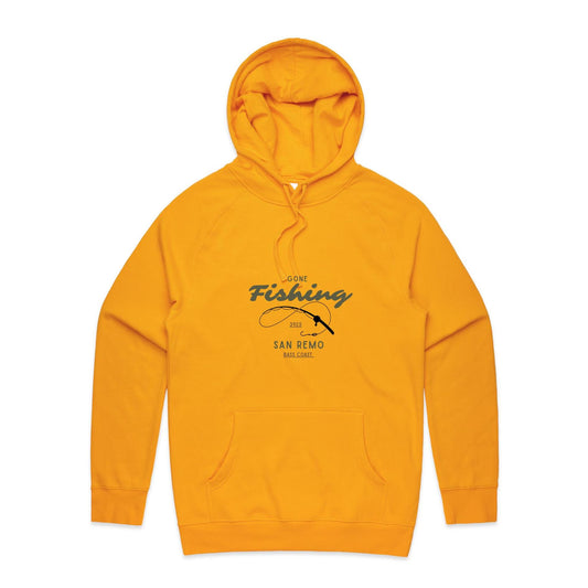 Mid Weight Hoodie - Gone Fishing San Remo