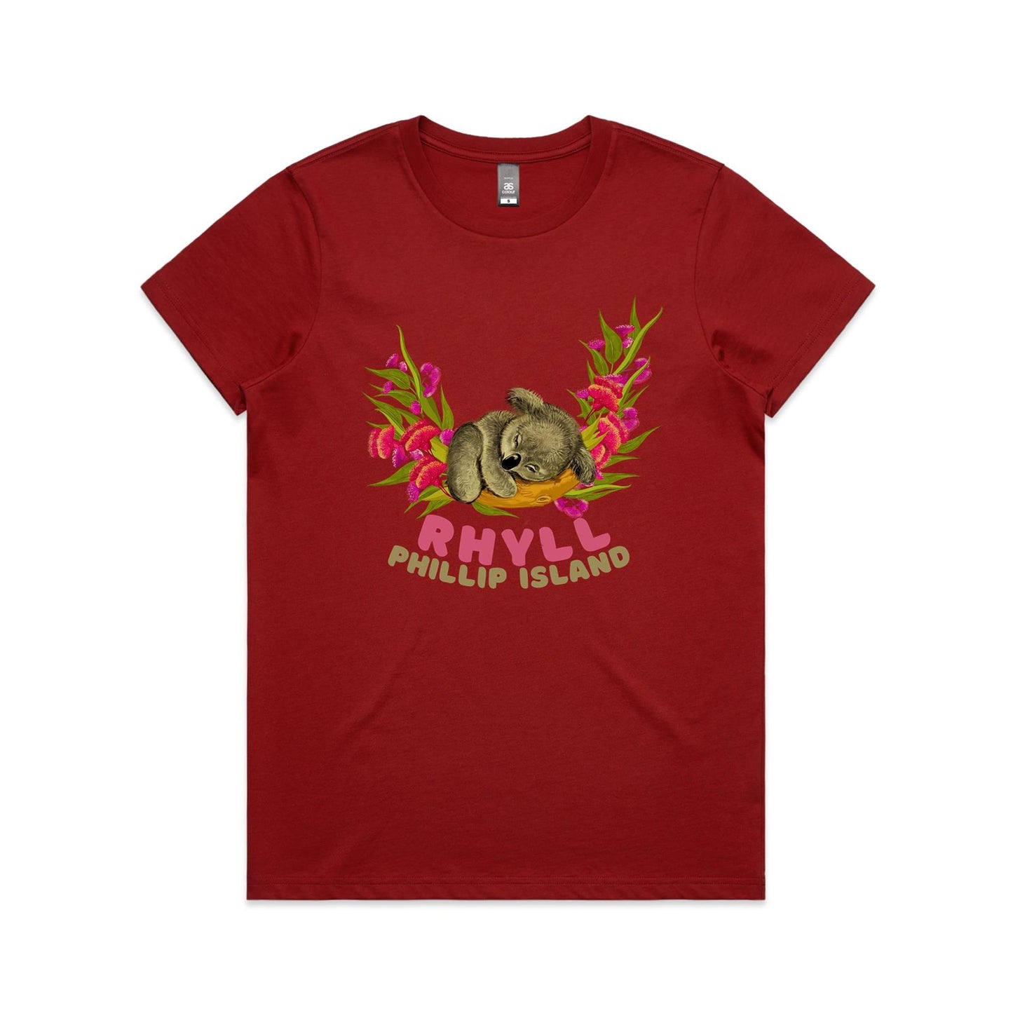 Woman's Classic Tee - Rhyll Koala