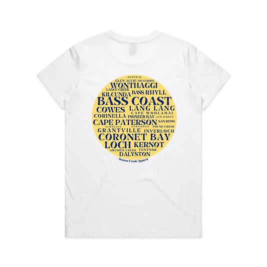 Women's Classic Tee - Circle Of Towns