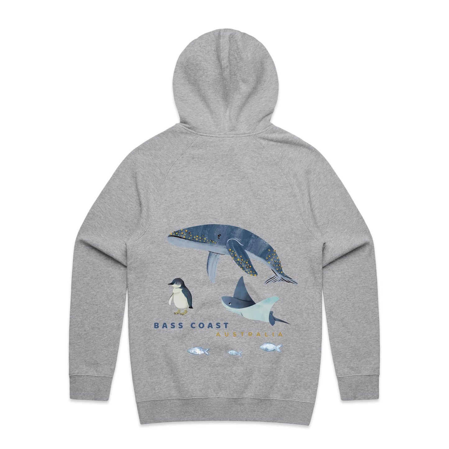 Mid Weight Hoodie - Bass Coast Sealife