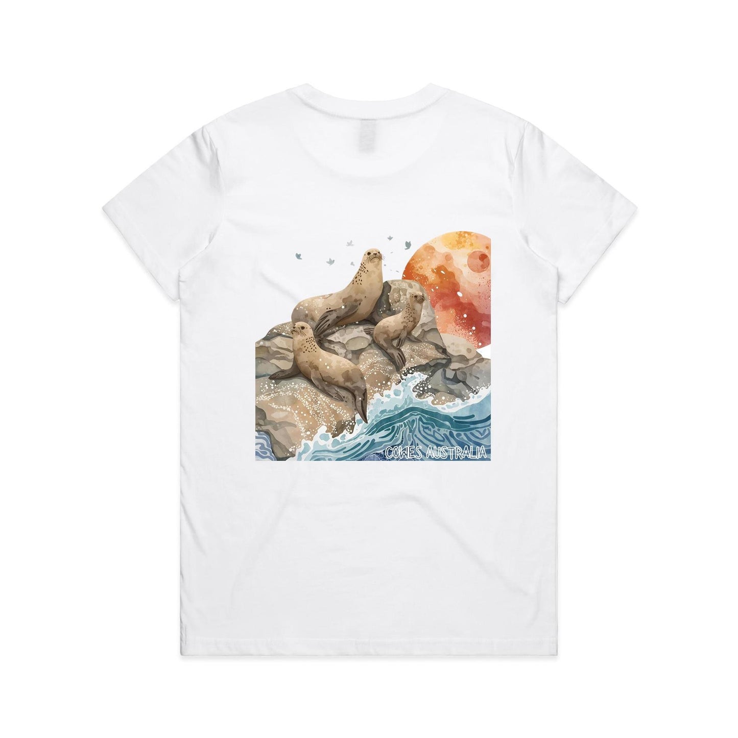 Women's Classic Tee - Cowes Seal Rock