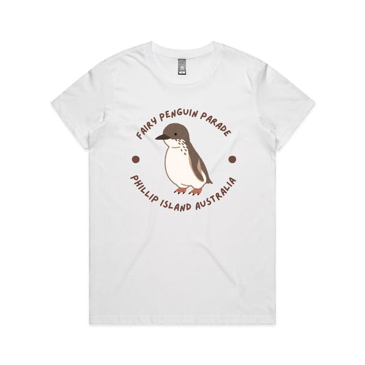Woman's Classic Tee - Penguin Parade