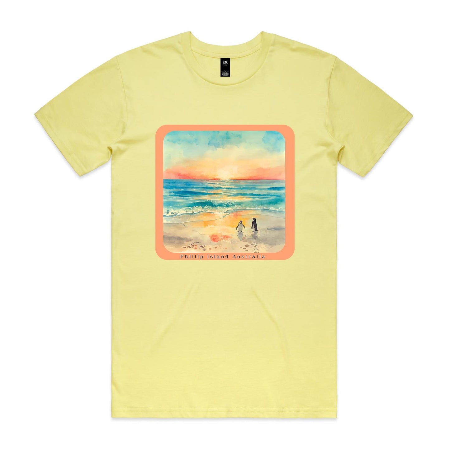 Men's Classic Tee - Sunset Penguins