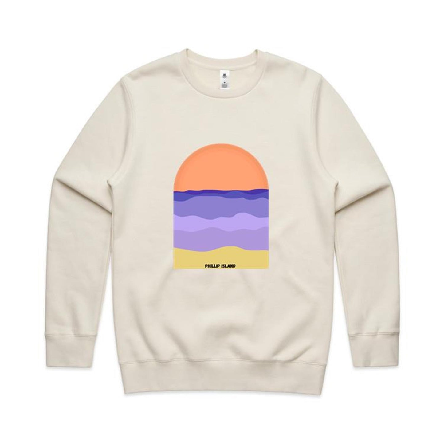 Crew Sweatshirt - Phillip Island Sunset