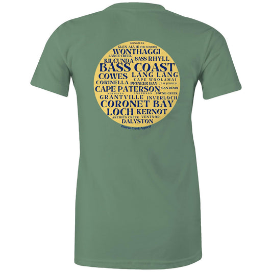 Woman's Classic Tee - Circle of Towns
