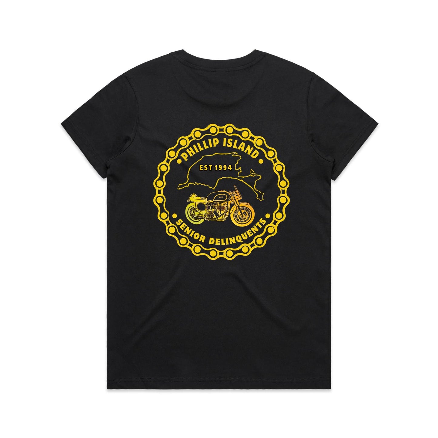 Woman's Classic Tee - P.I.S.D (ALL YELLOW)