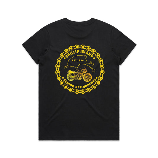 Woman's Classic Tee - P.I.S.D (ALL YELLOW)