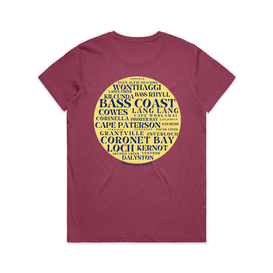 Women's Classic Tee - Circle Of Towns
