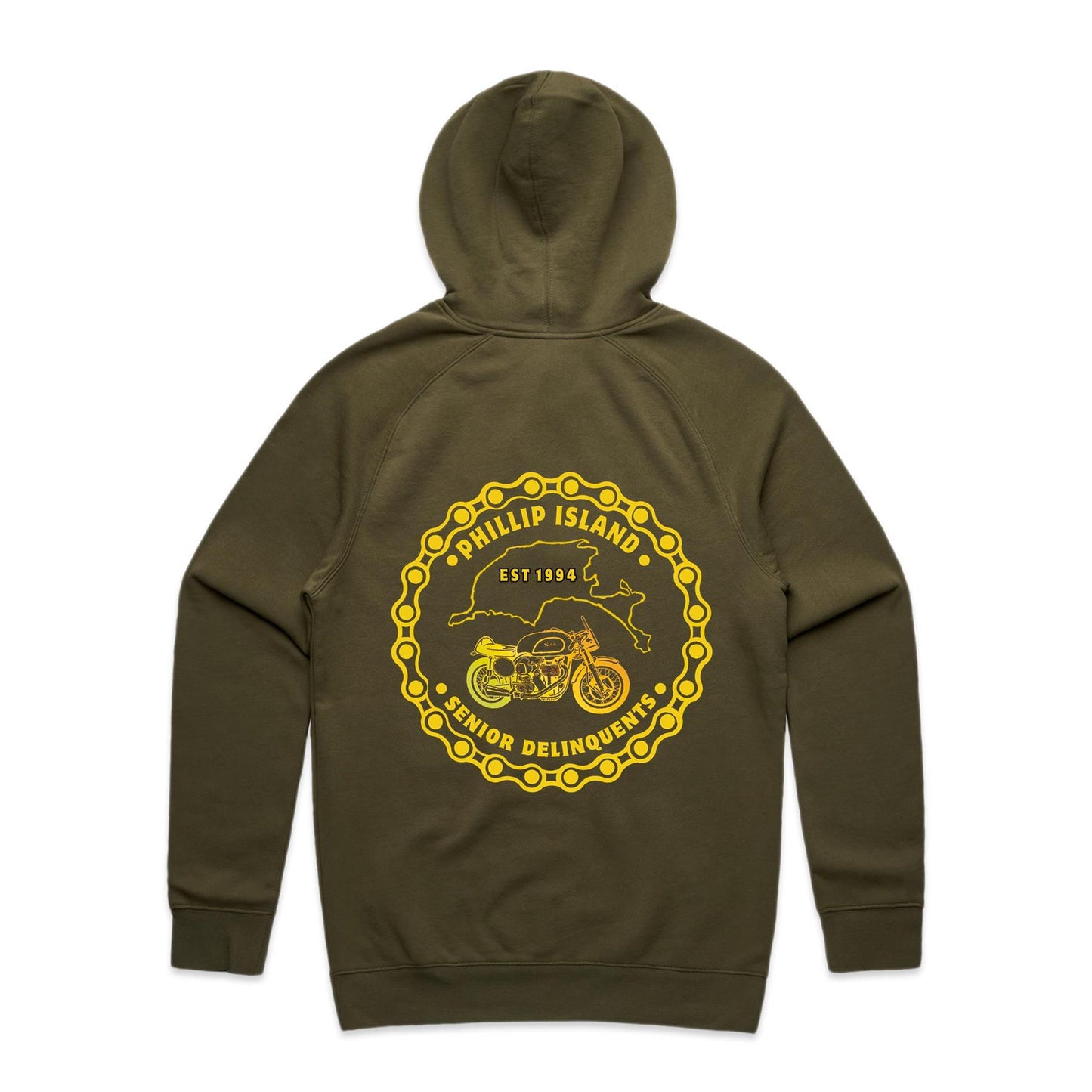 Mid Weight Hoodie - PISD (ALL YELLOW)