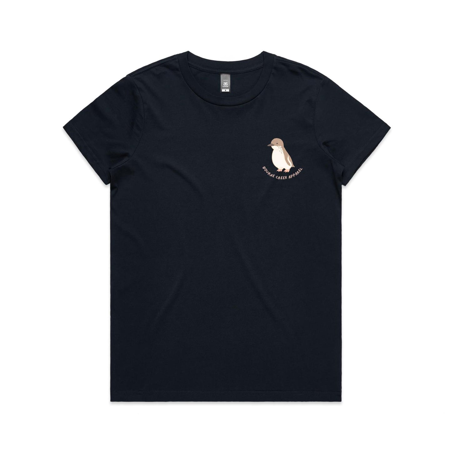 Woman's Classic Tee - Penguin Parade (Double Sided)