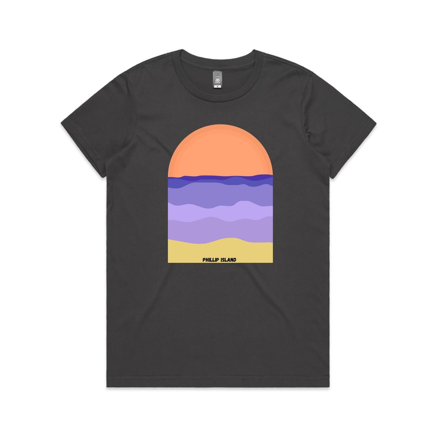 Women's Classic Tee - Phillip Island Sunset