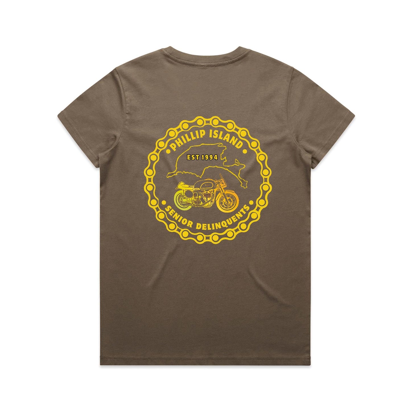 Woman's Classic Tee - P.I.S.D (ALL YELLOW)