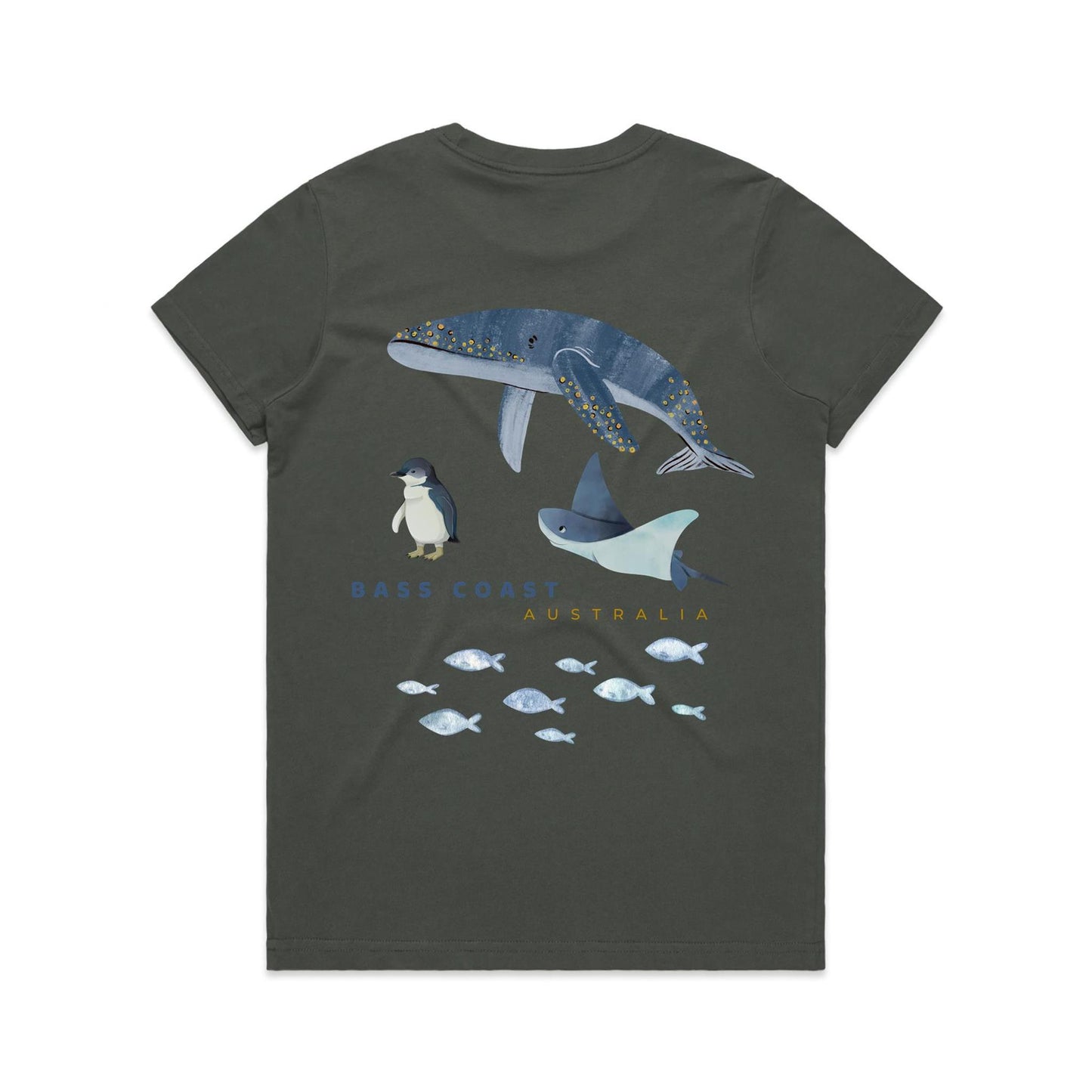 Women's Classic Tee - Bass Coast Sealife