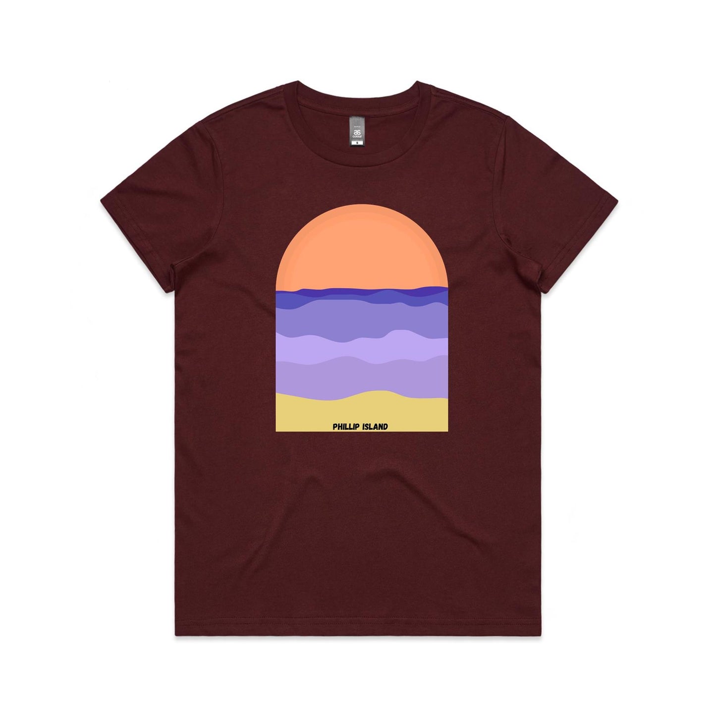 Women's Classic Tee - Phillip Island Sunset