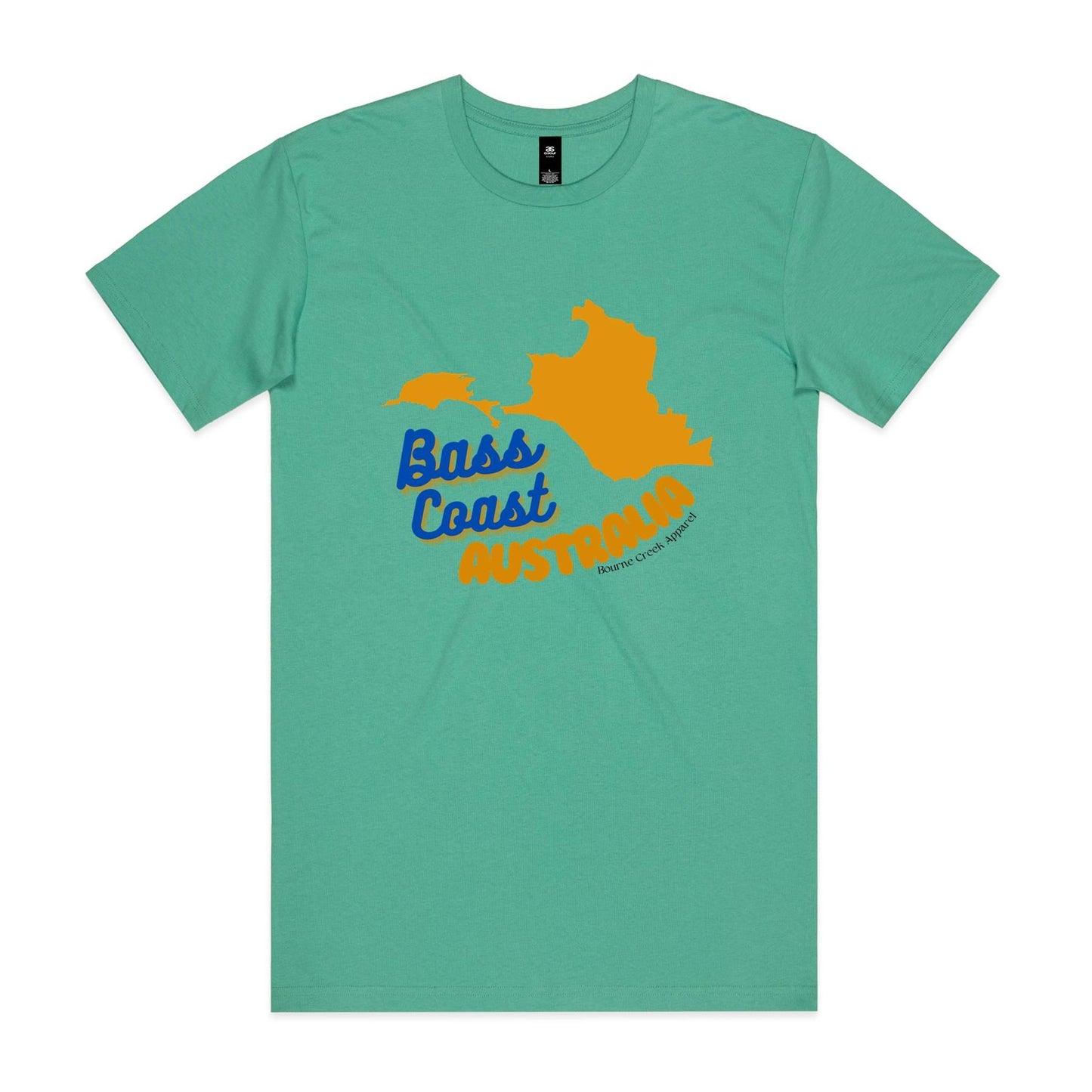 Men's Classic Tee - Bass Coast Map