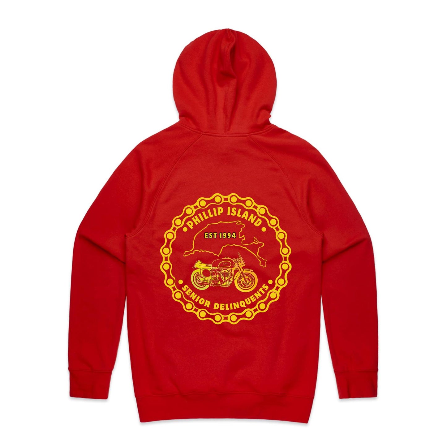 Mid Weight Hoodie - PISD (ALL YELLOW)