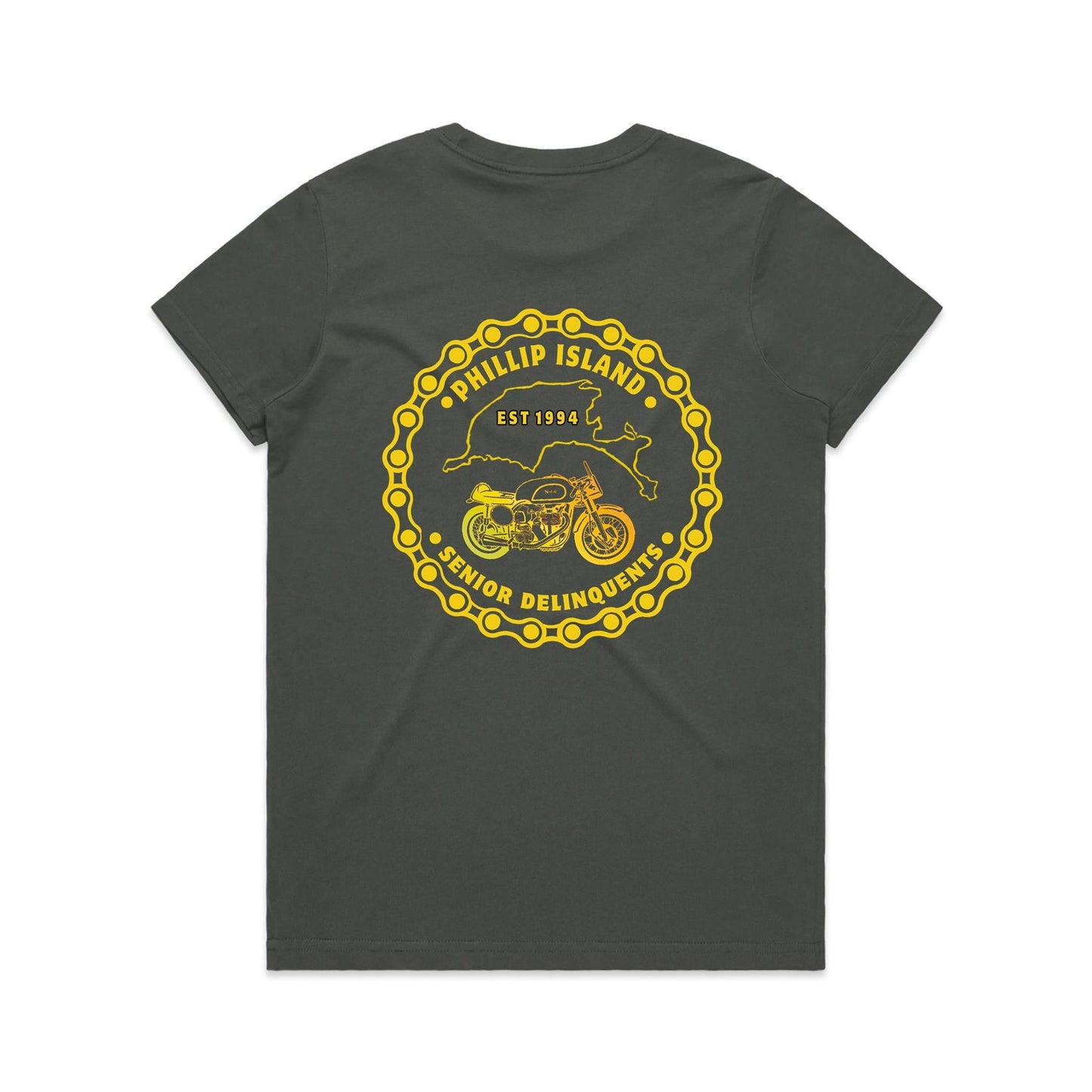 Woman's Classic Tee - P.I.S.D (ALL YELLOW)
