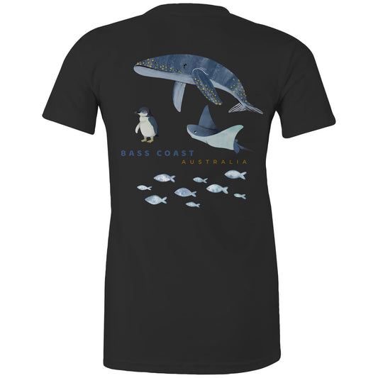 Women's Classic Tee - Bass Coast Sealife