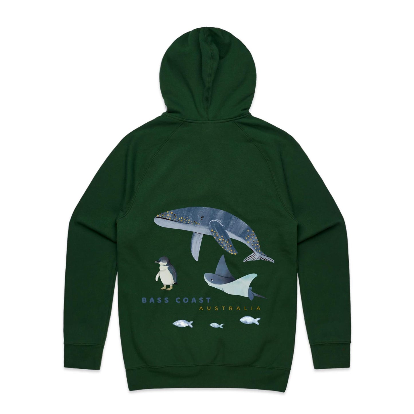 Mid Weight Hoodie - Bass Coast Sealife