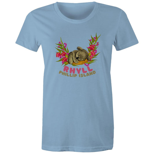 Woman's Classic Tee - Rhyll Koala