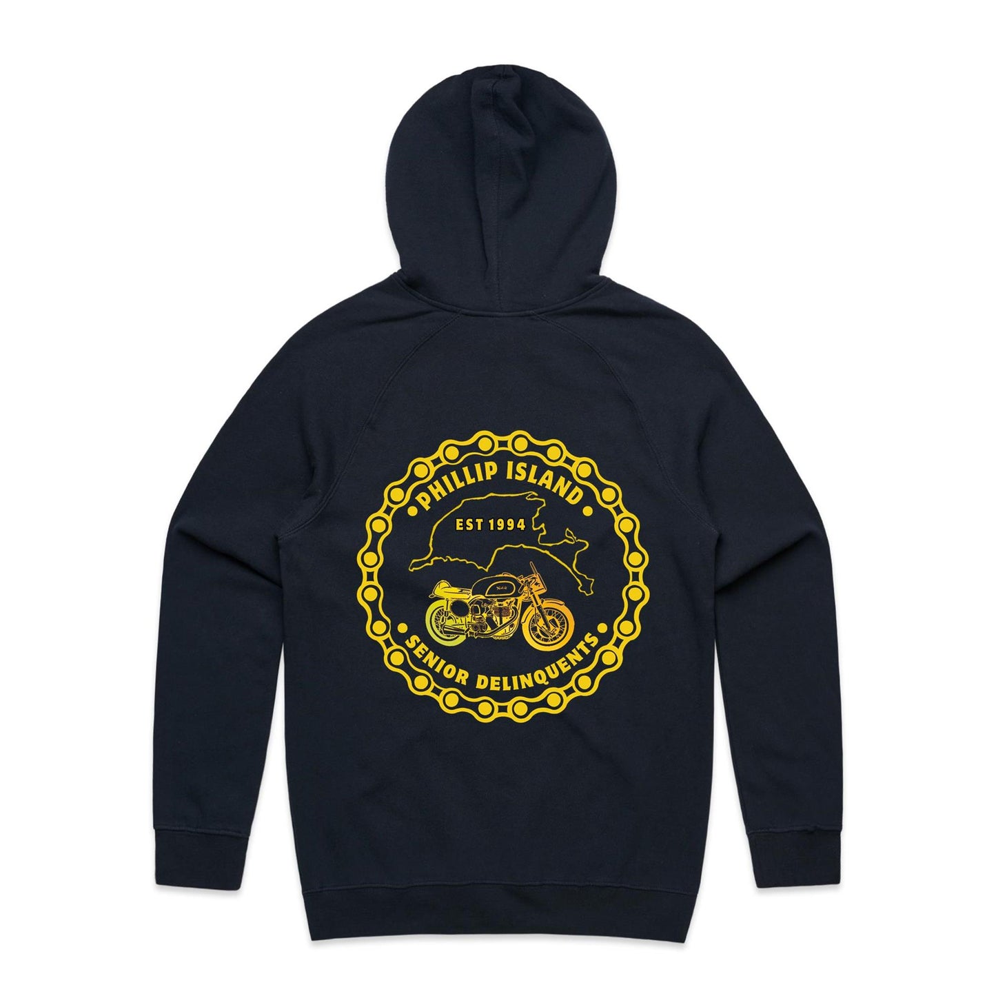 Mid Weight Hoodie - PISD (ALL YELLOW)