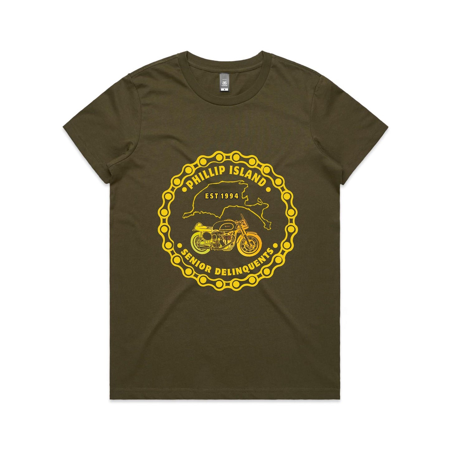 Woman's Class Tee - P.I.S.D All Versions (Front)