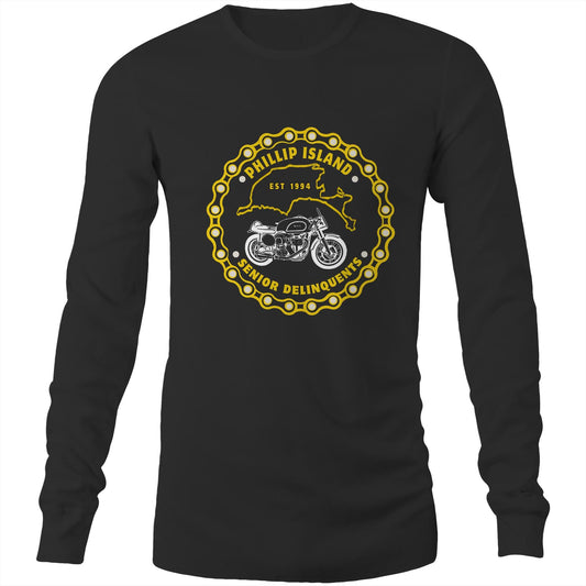 Men's Long Sleeve Tee - PISD Version 2 (Front)