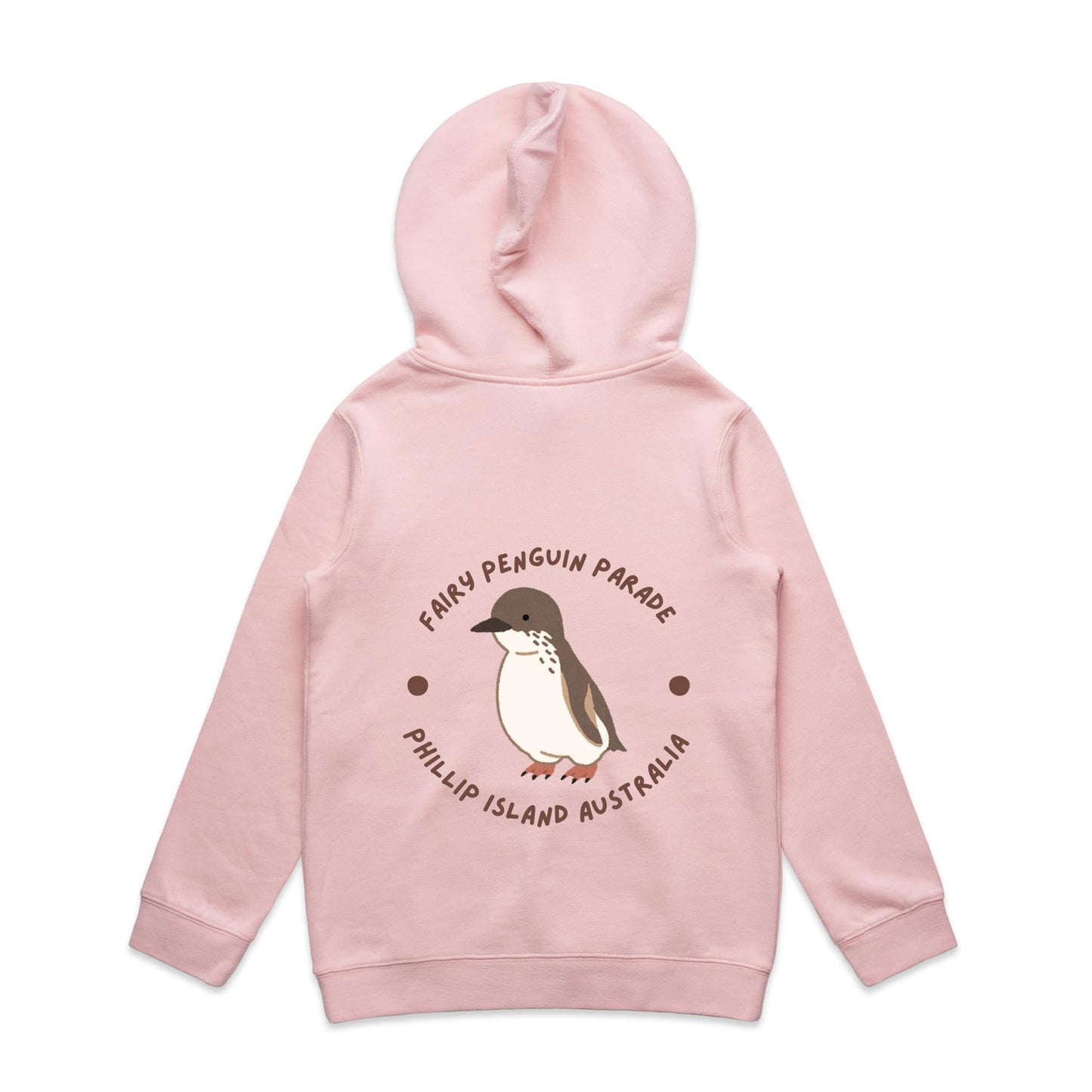 Kids Mid Weight Hoodie - Fairy Penguin Parade