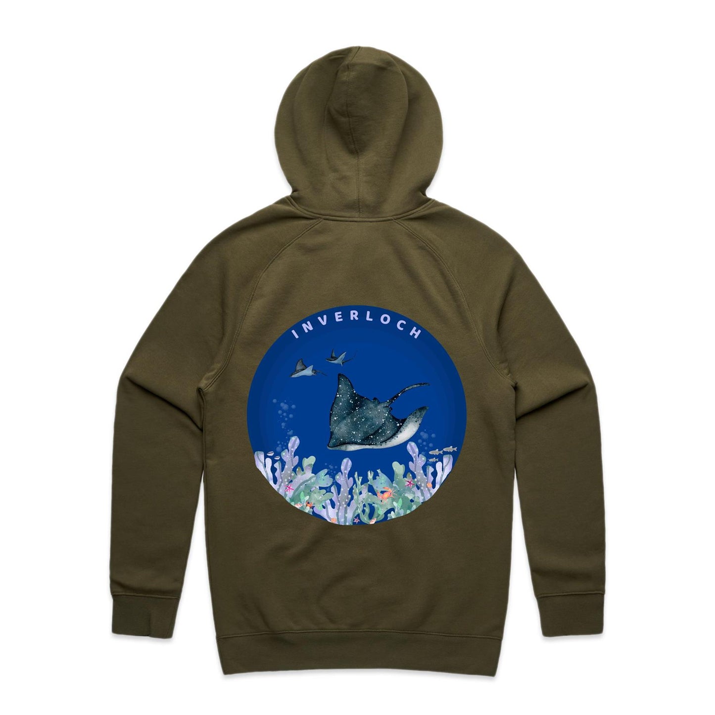Mid Weight Hoodie - Inverloch Ocean