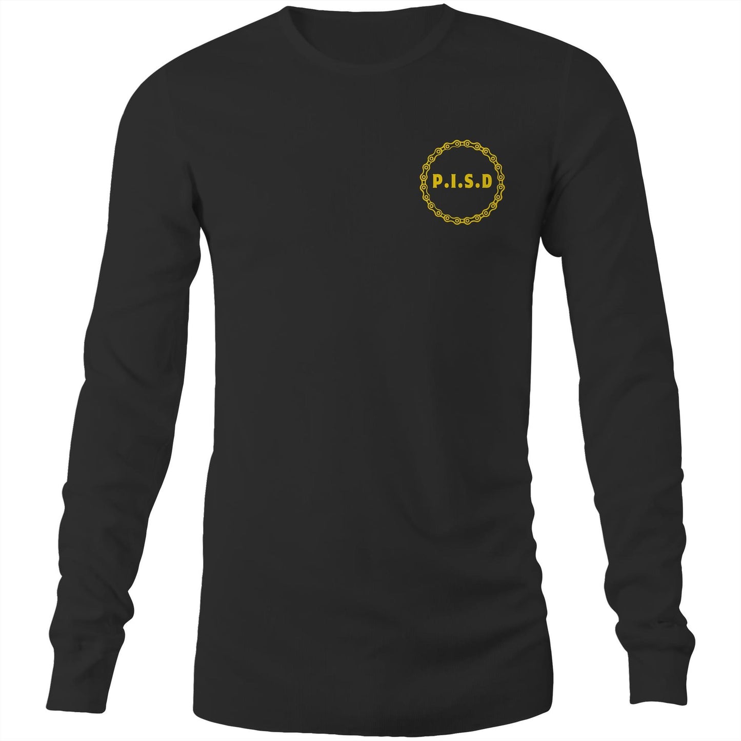 Men's Long Sleeve Tee - PISD (ALL YELLOW)