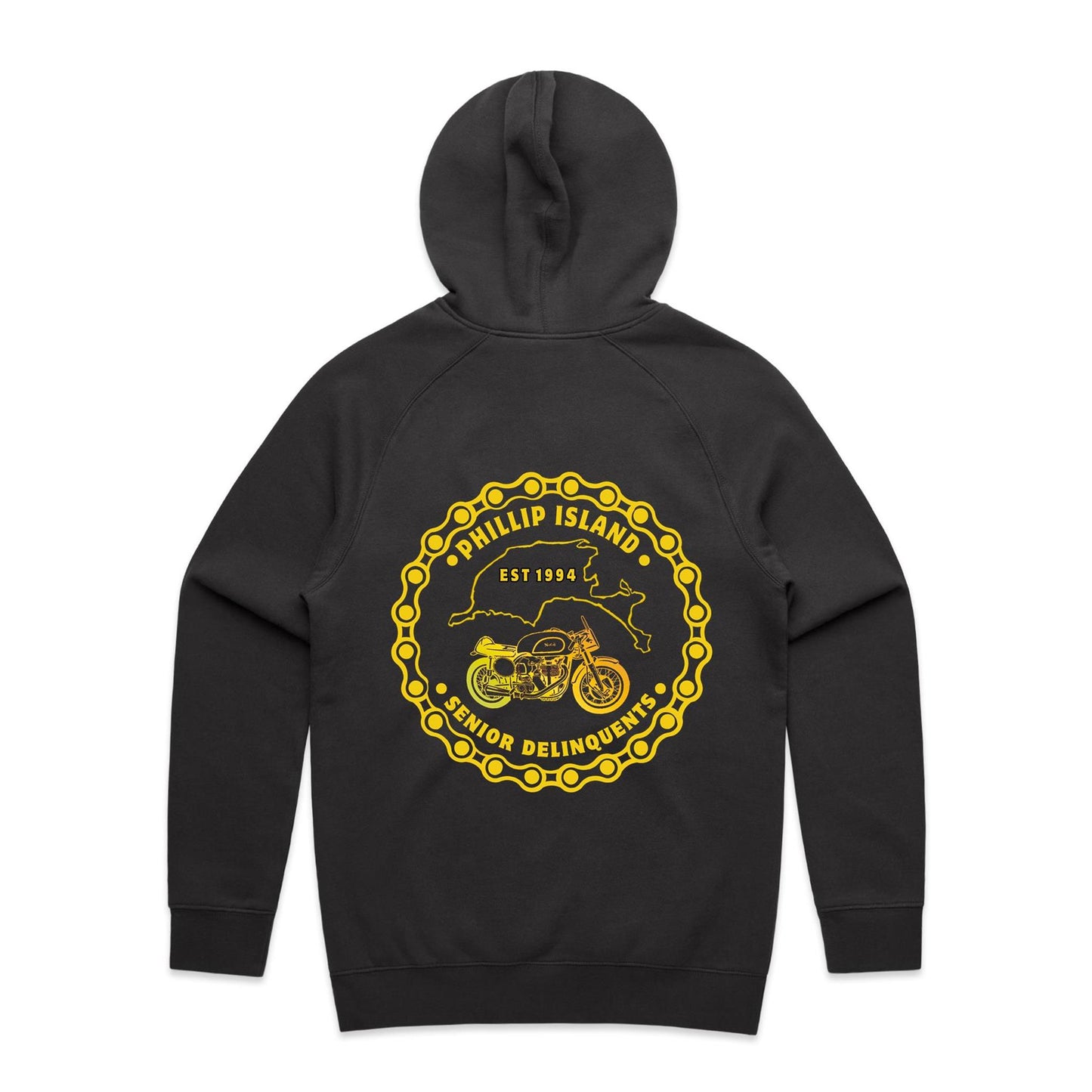Mid Weight Hoodie - PISD (ALL YELLOW)