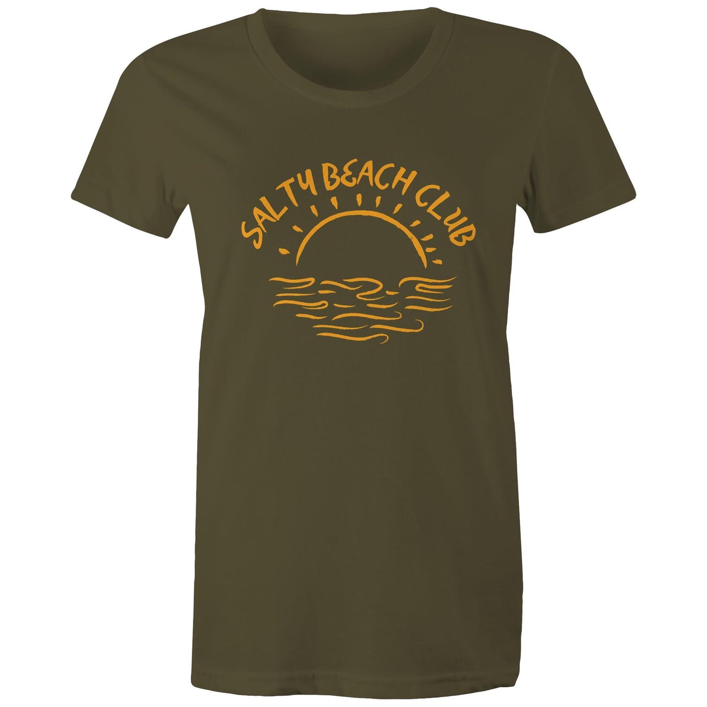 Woman's Classic Tee - Salty Beach Club
