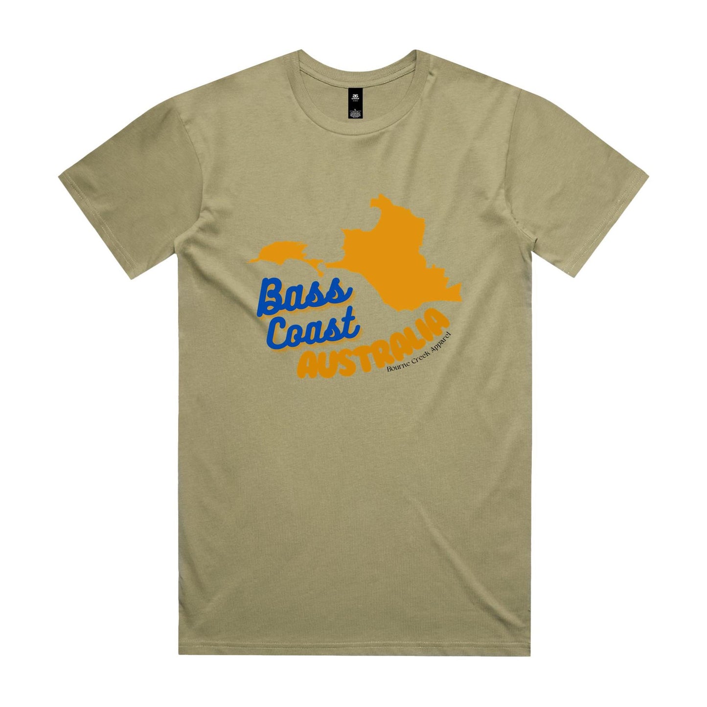 Men's Classic Tee - Bass Coast Map