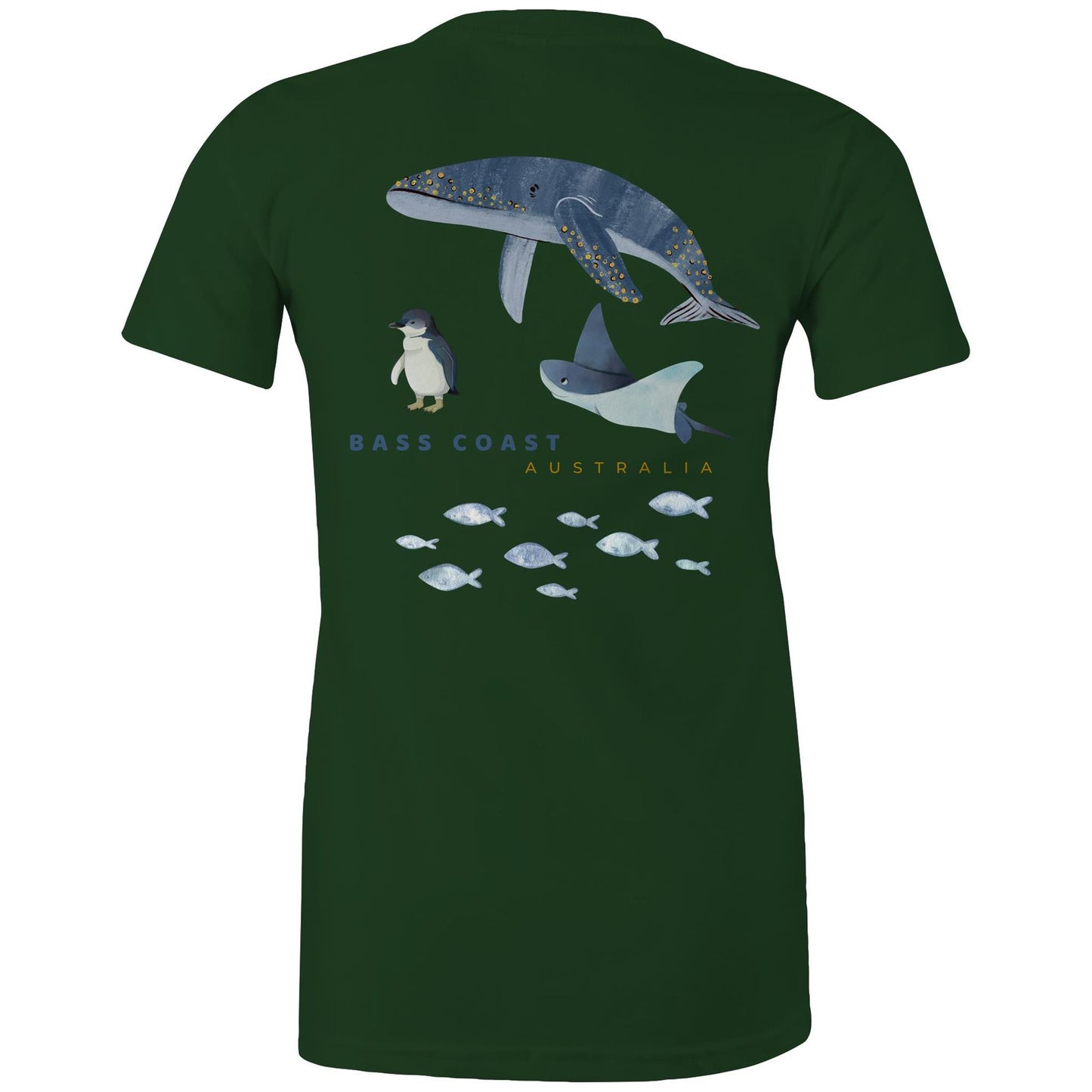Women's Classic Tee - Bass Coast Sealife
