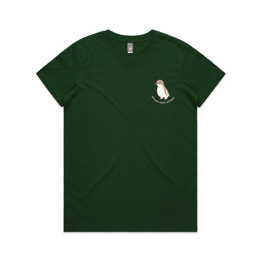 Woman's Classic Tee - Penguin Parade (Double Sided)