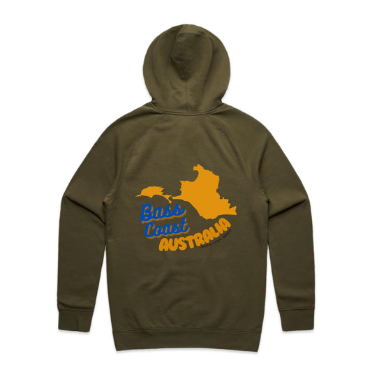 Mid Weight Hoodie - Bass Coast Map
