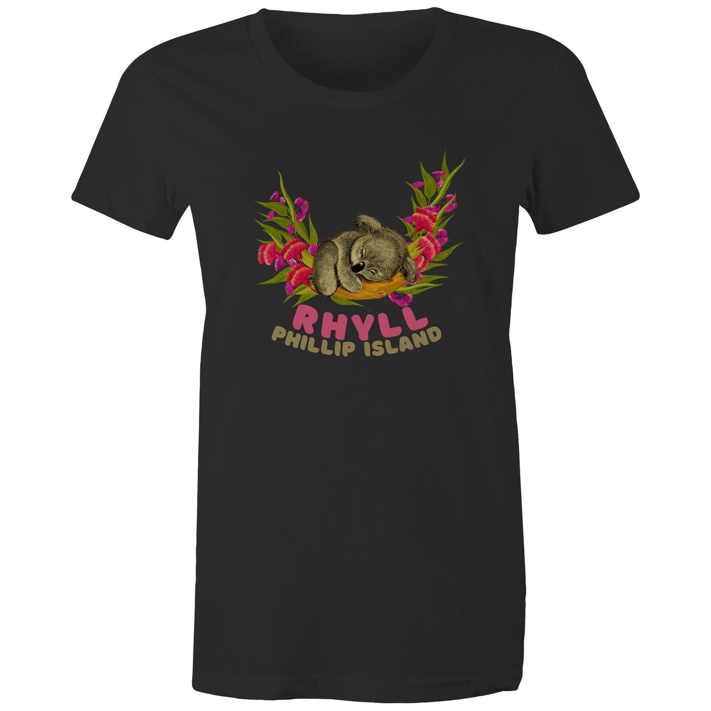 Woman's Classic Tee - Rhyll Koala